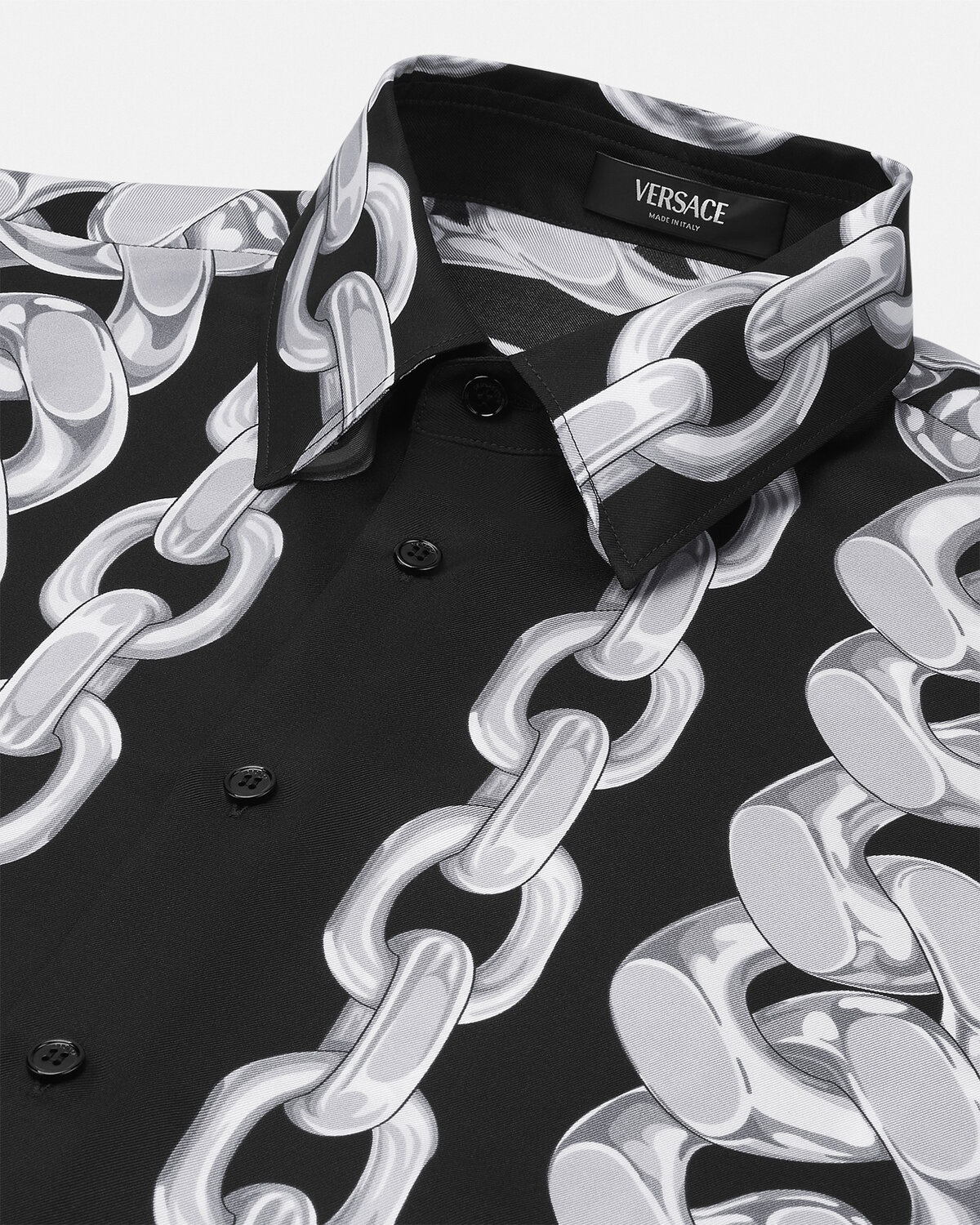 Medusa Chains Silk Shirt - 2