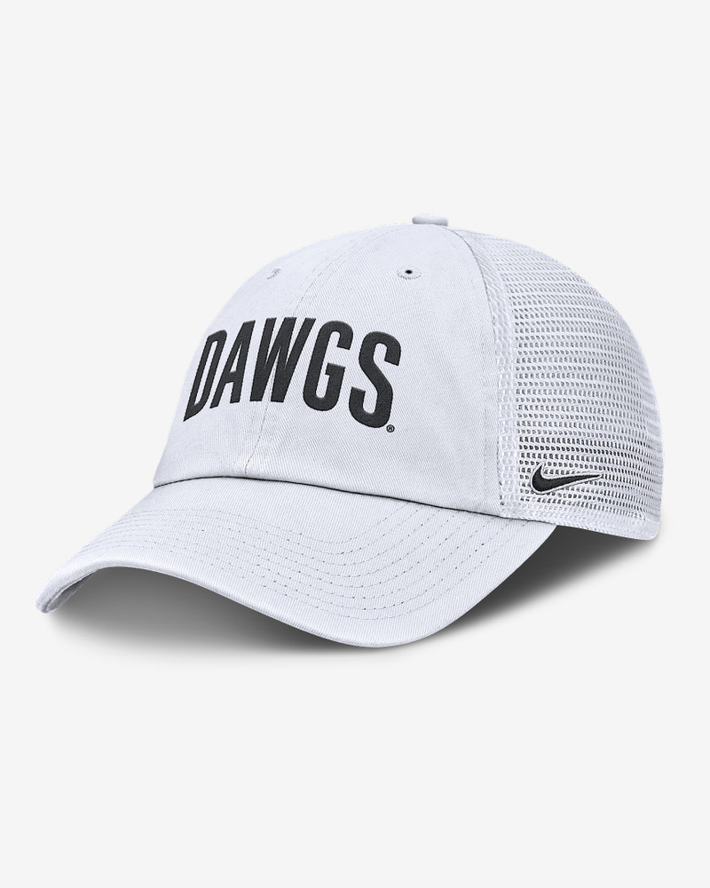 Georgia Primetime Campus Club Men's Nike College Trucker Adjustable Hat 1