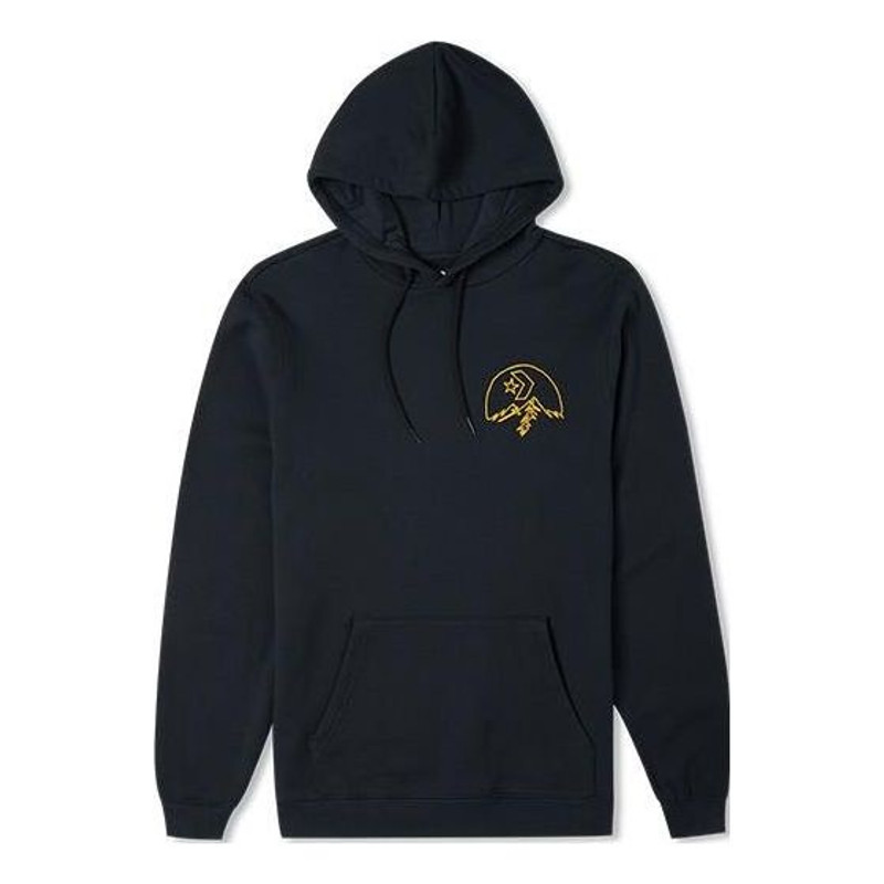 Converse Mountain Logo Hoodie 'Black' 10025050-A01 - 1
