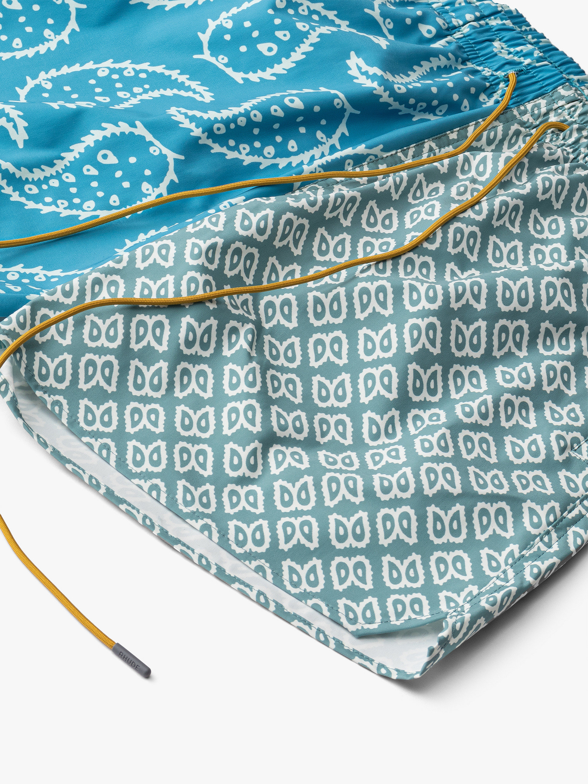 MULTI PAISLEY SWIM TRUNKS - 3