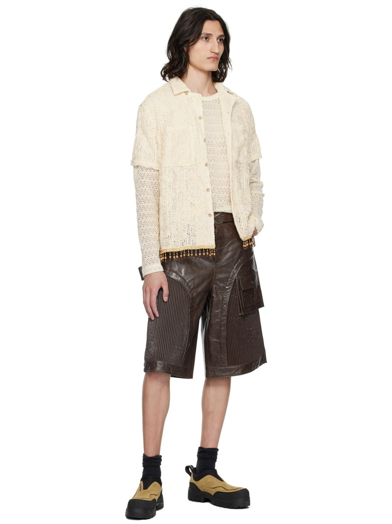 Andersson Bell Off-White Flower Shirt outlook