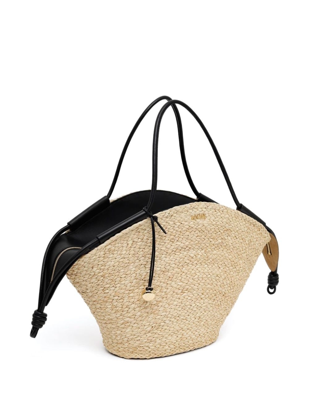 large Paseo raffia tote bag - 3