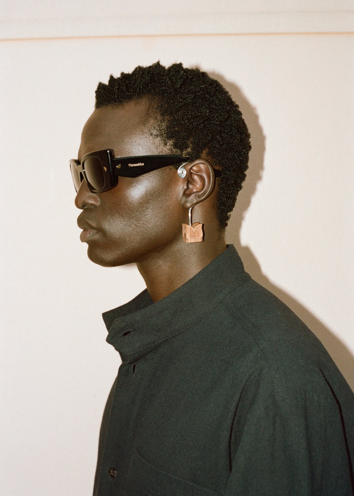 Bio-Plastic Rectangle-Frame Sunglasses - 7