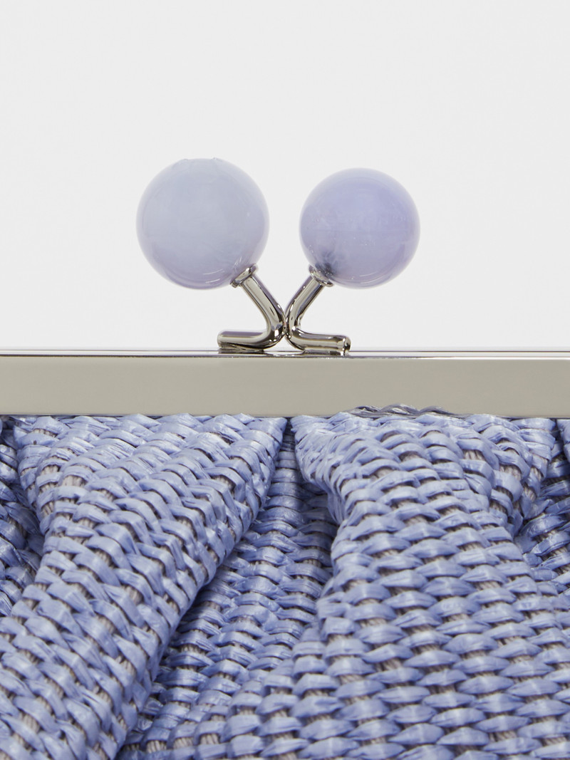 PALMAS Small raffia-effect Pasticcino Bag 5