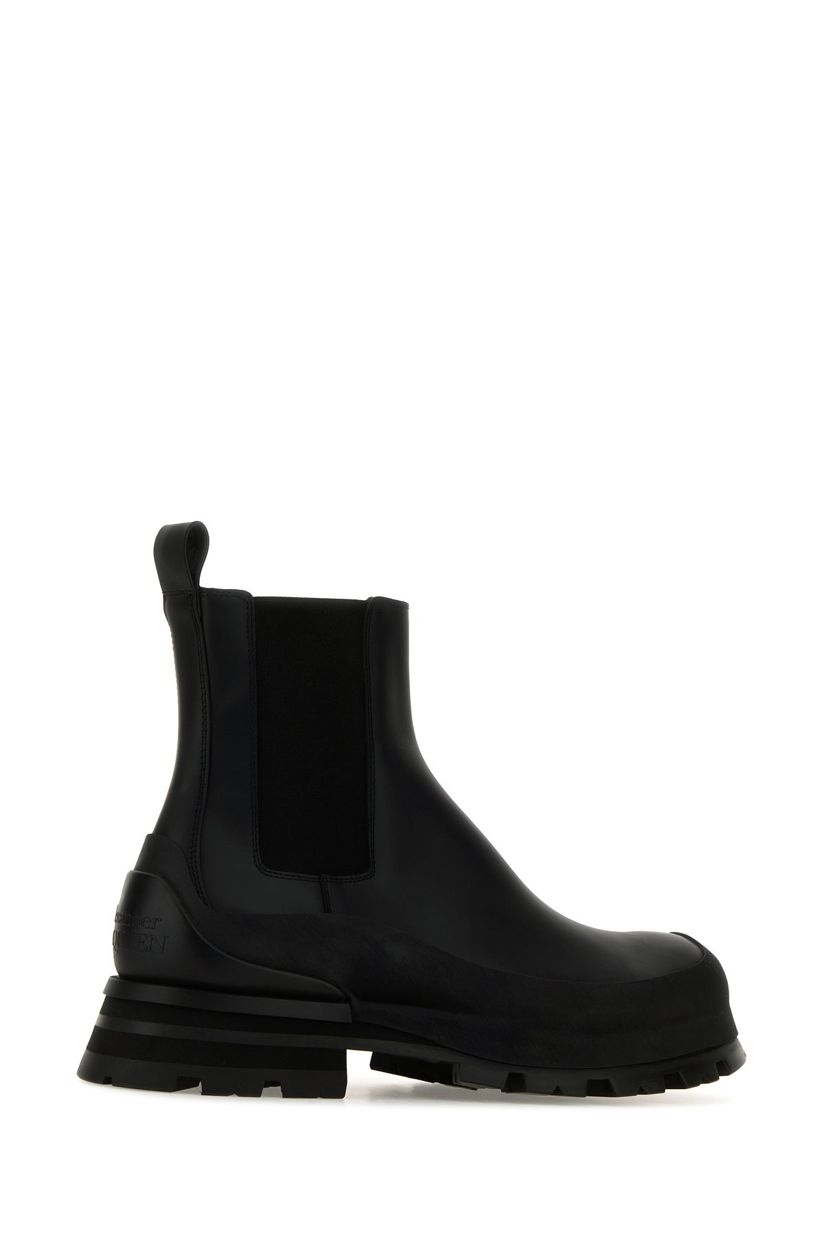 Black leather Chelsea Wander ankle boots - 3