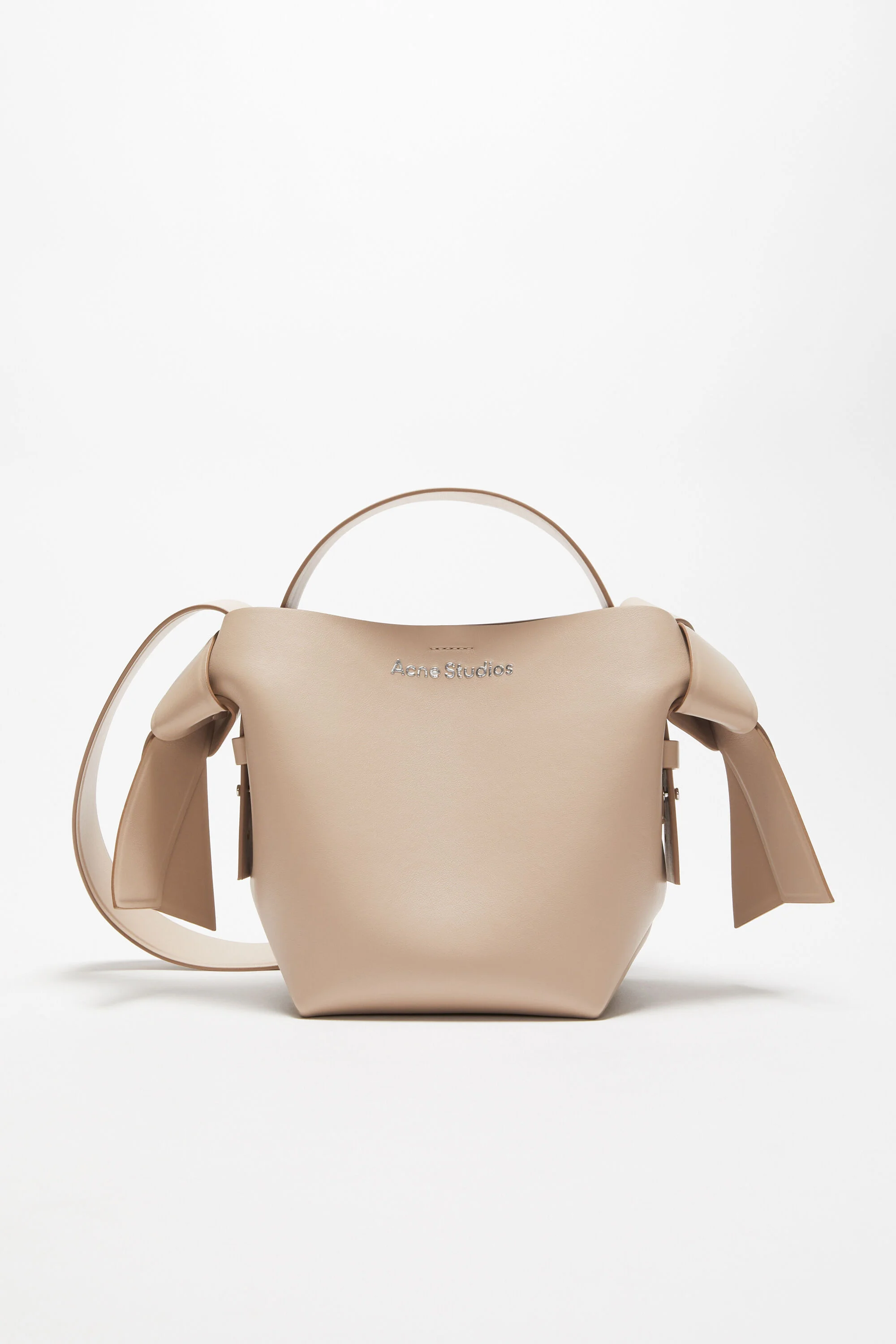 Musubi mini shoulder bag - Taupe beige - 1