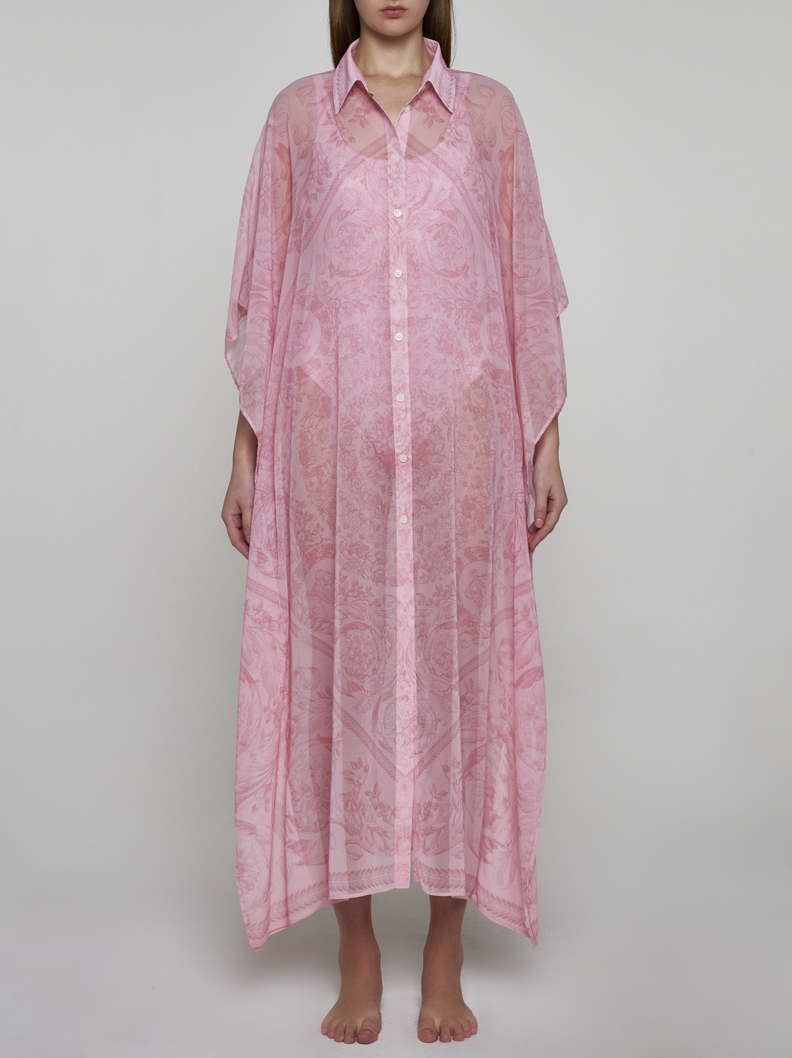 VERSACE Barocco print kaftan | danielloboutique | REVERSIBLE