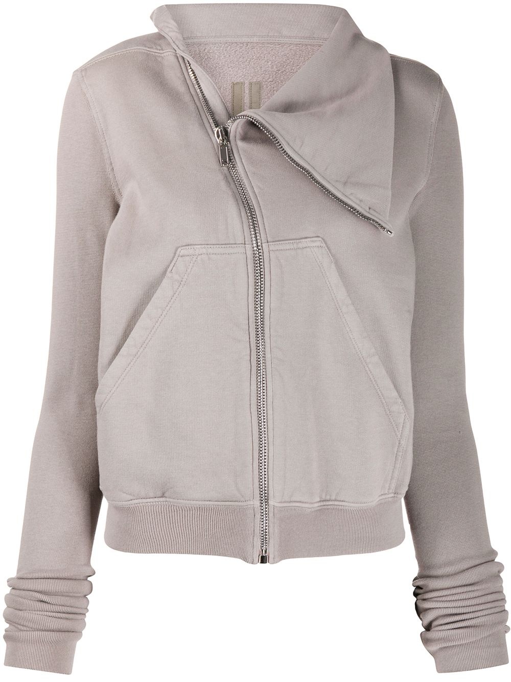 off-centre zip jumper - 1