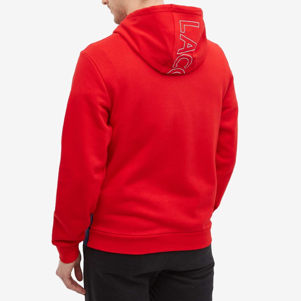 Lacoste Colour Block Hoody - 5