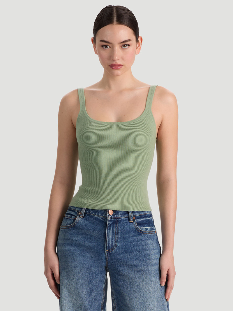 SHANA RIBBED TANK 2