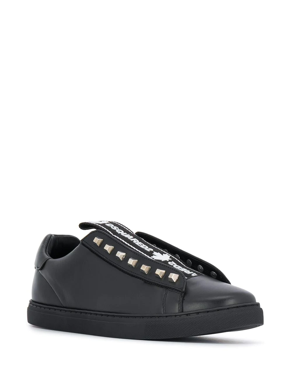 studded slip-on sneakers - 2