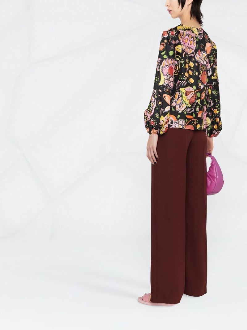 Charming silk blouse 3