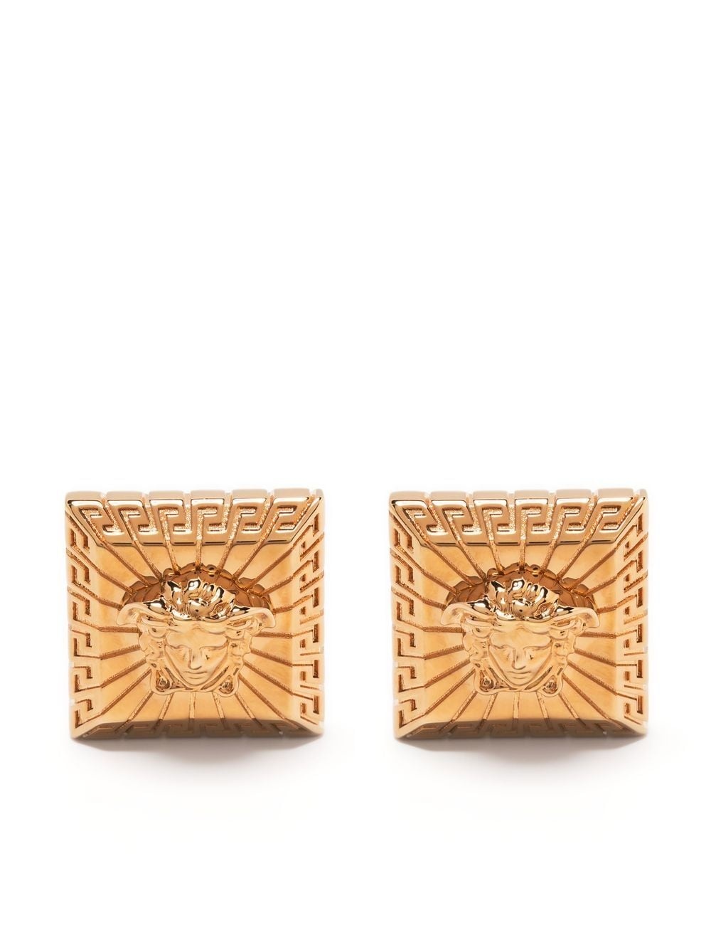 Medusa Greca cufflinks - 1