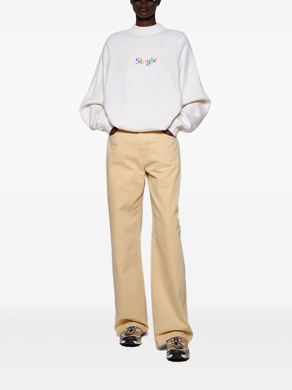 embroidered sweatshirt - 2