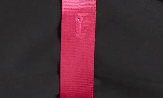 Seatbelt Virgin Wool Sport Coat in Black/Pink - 7