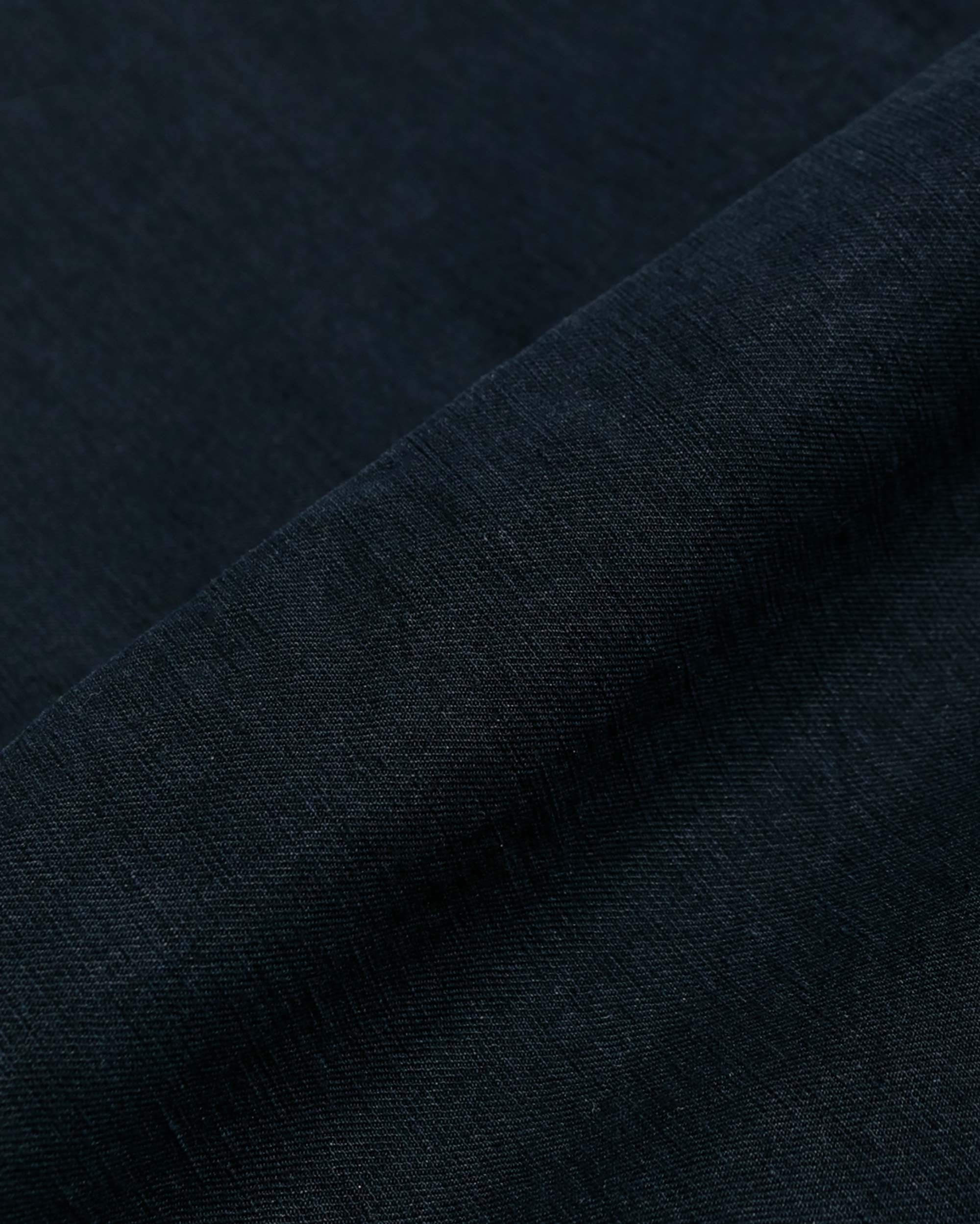 Ezra Relaxed Cotton Linen Trouser Dark Navy - 5