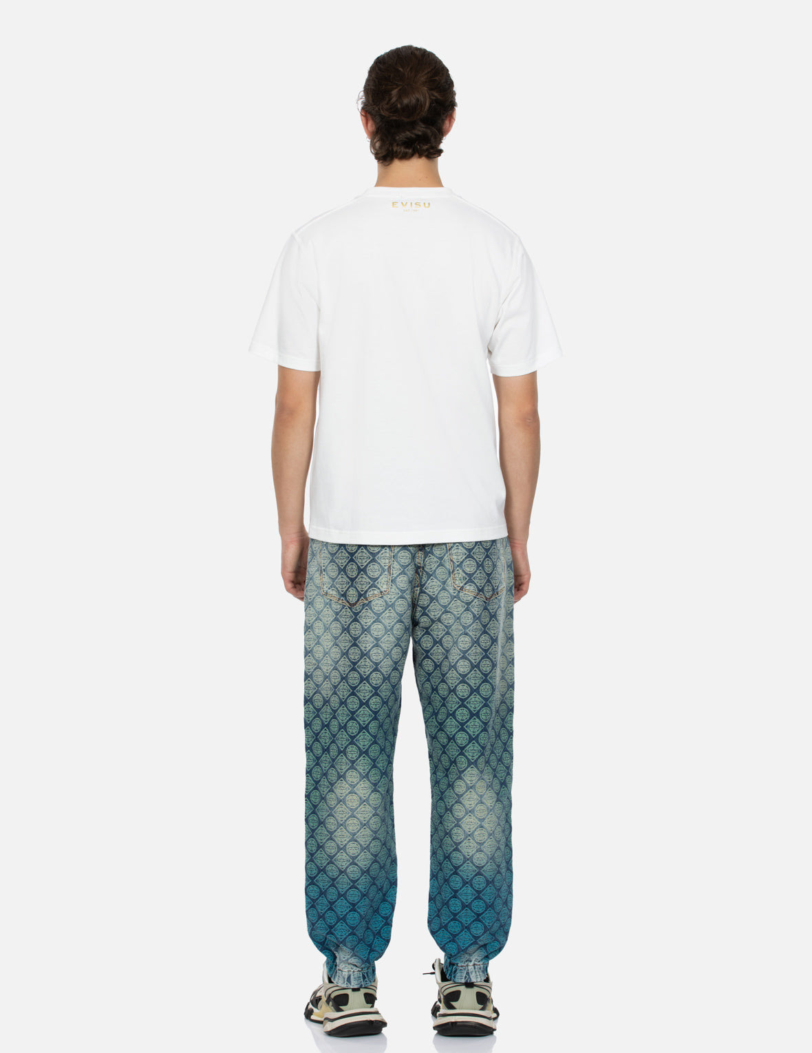 KAMON AND LOGO FOIL PRINT REGULAR FIT T-SHIRT - 6