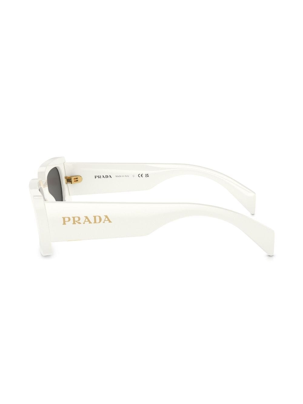 logo-lettering rectangular sunglasses - 3