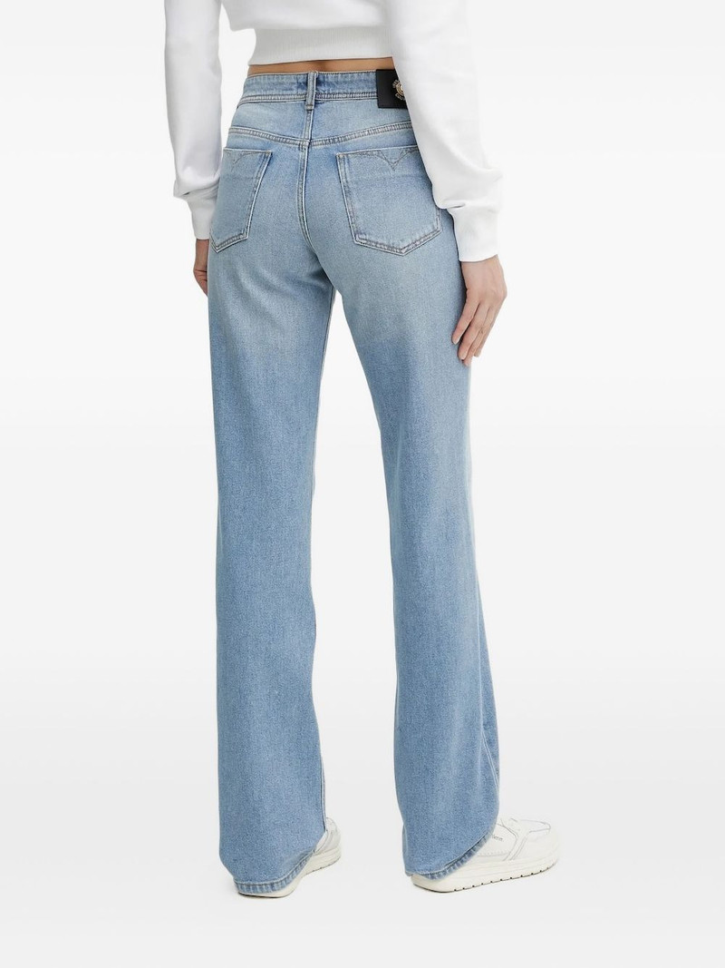 VERSACE JEANS COUTURE logo-plaque jeans outlook
