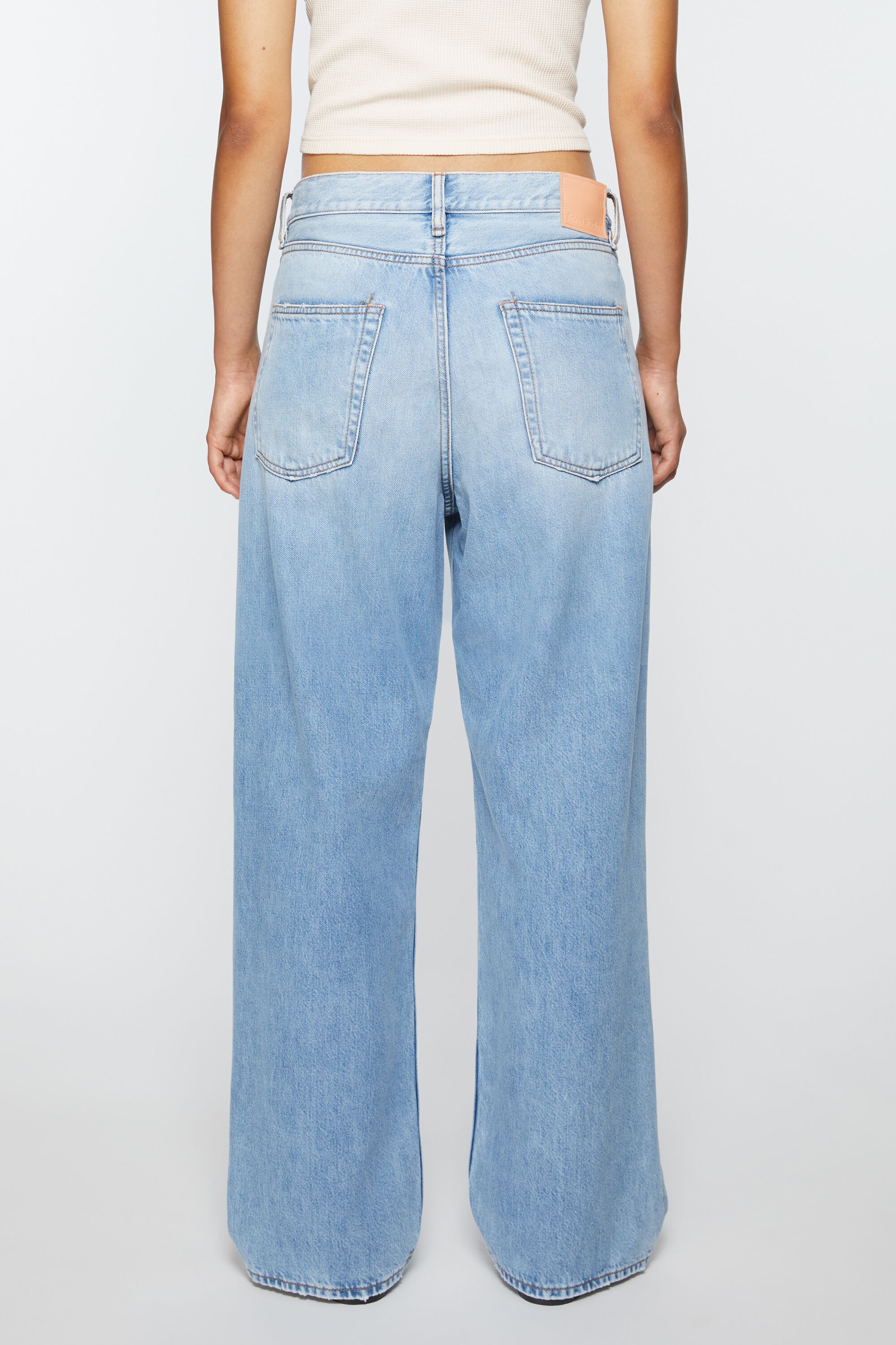パンツ ACNESTUDIOS 1981F BAGGY FIT JEANS 34 Acne Studios - Baggy fit jeans - 1981F - Indigo blue
