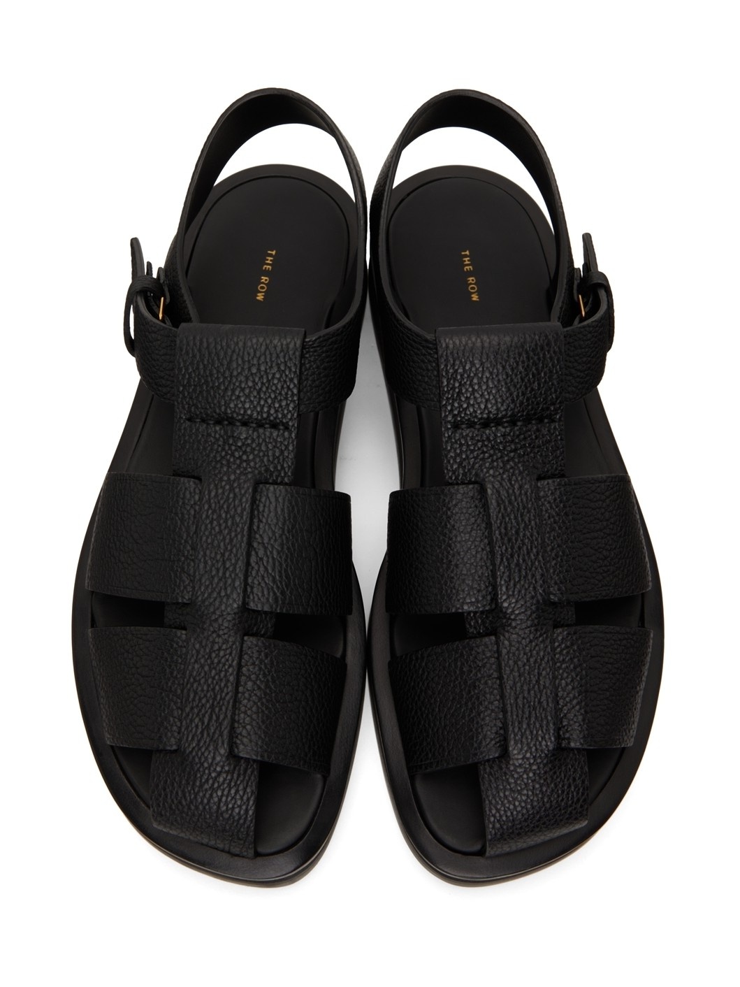 Black Fisherman Sandals - 5