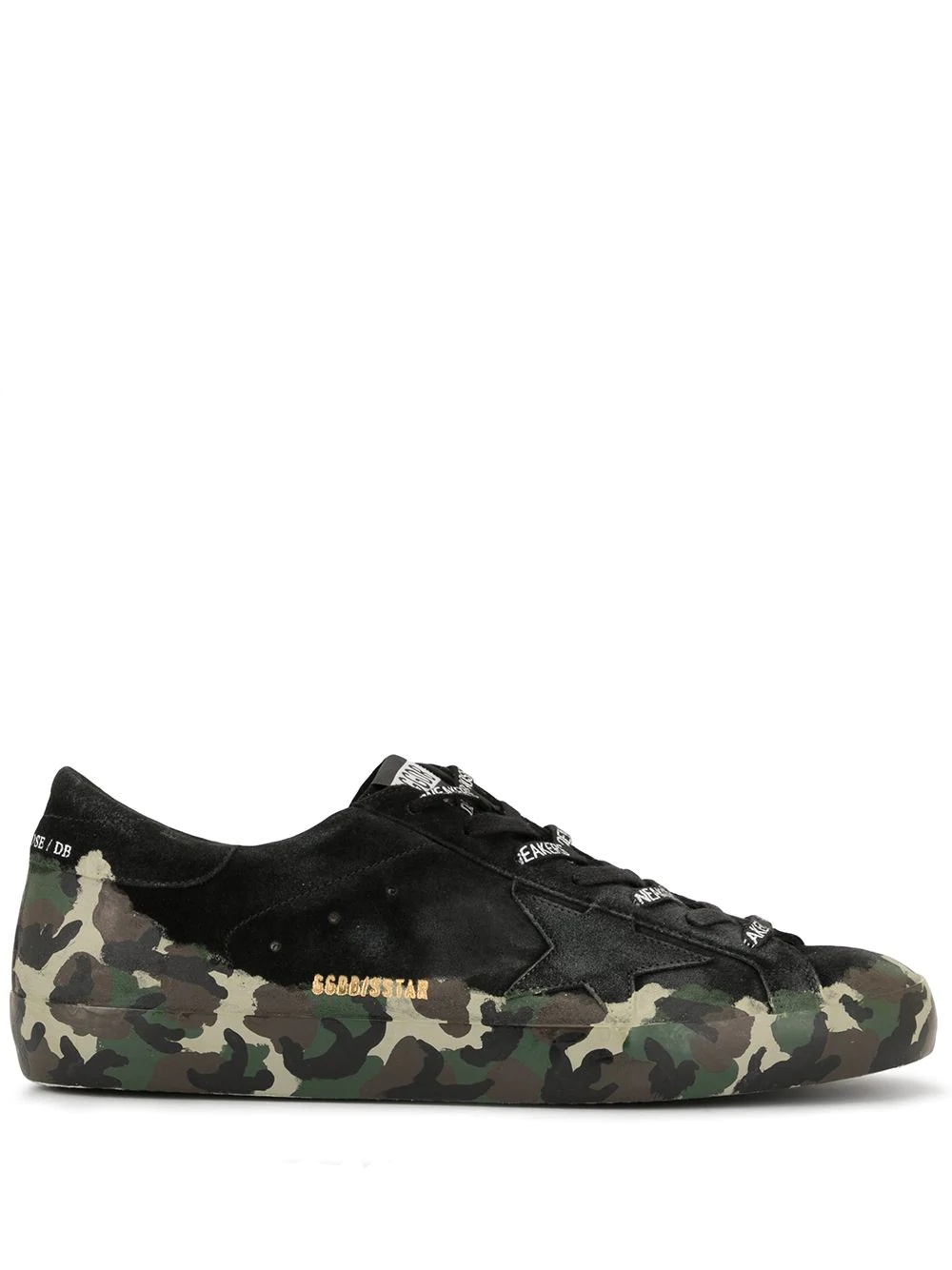 Superstar camouflage print sneakers - 1