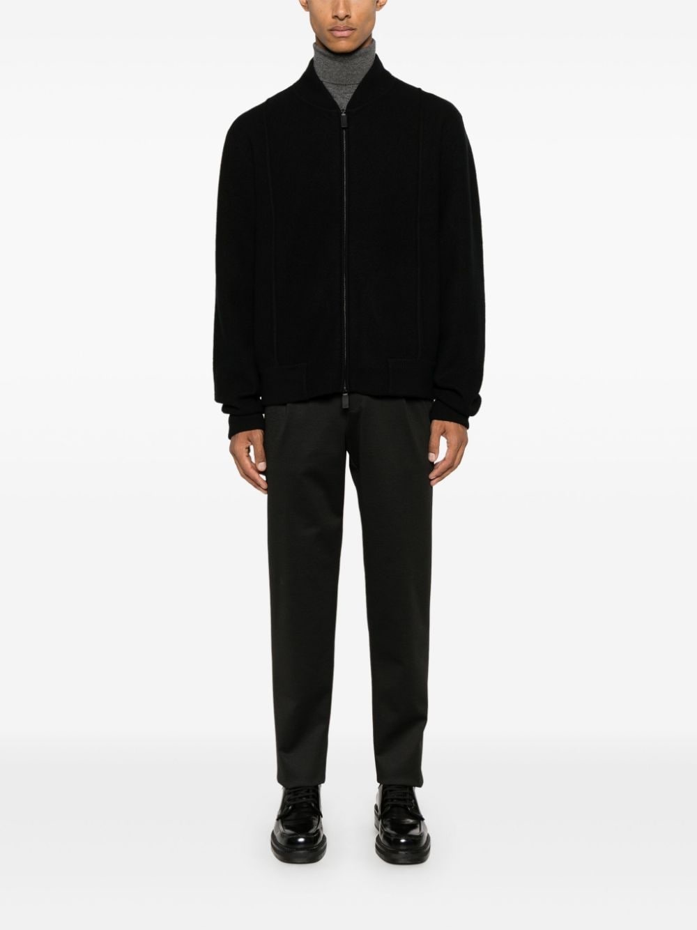 pleat-detail trousers - 2