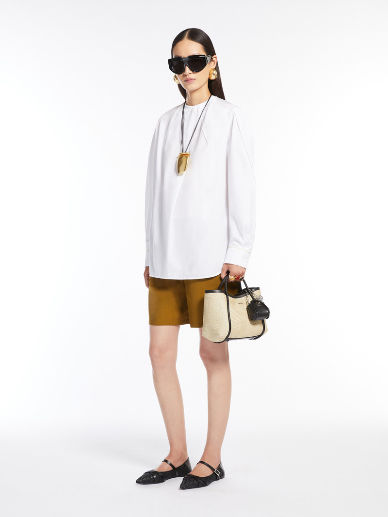 SUMMERMARINEXS Extra-Small raffia-look fabric Marine bag 7