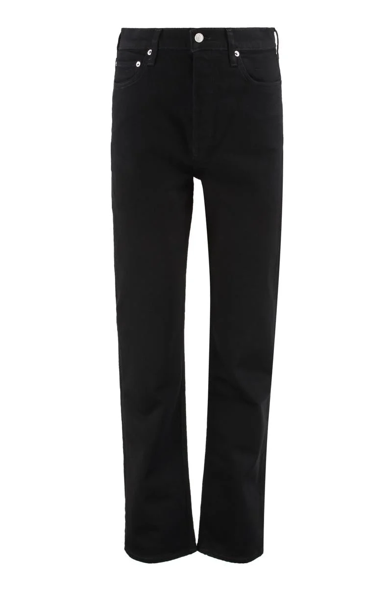 Agolde Cinque Tasche A Vita Stretta Jeans - 1