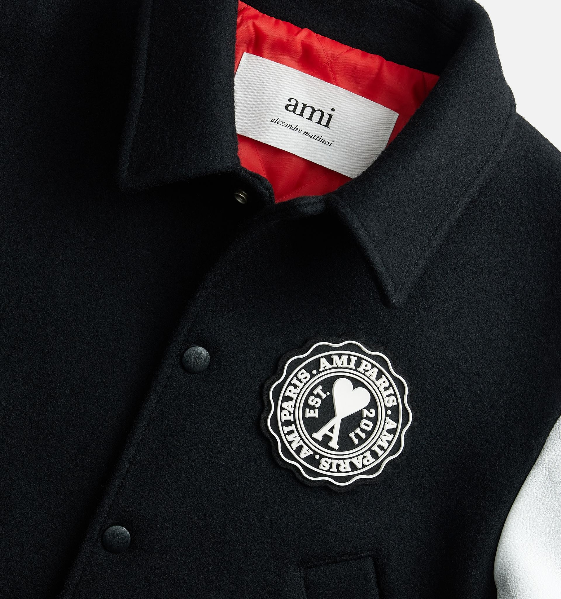 Ami De Cœur Patch Teddy Jacket - 3