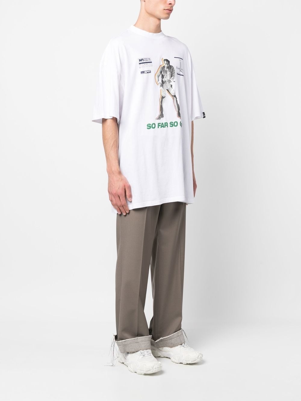 graphic-print short-sleeved T-shirt - 3