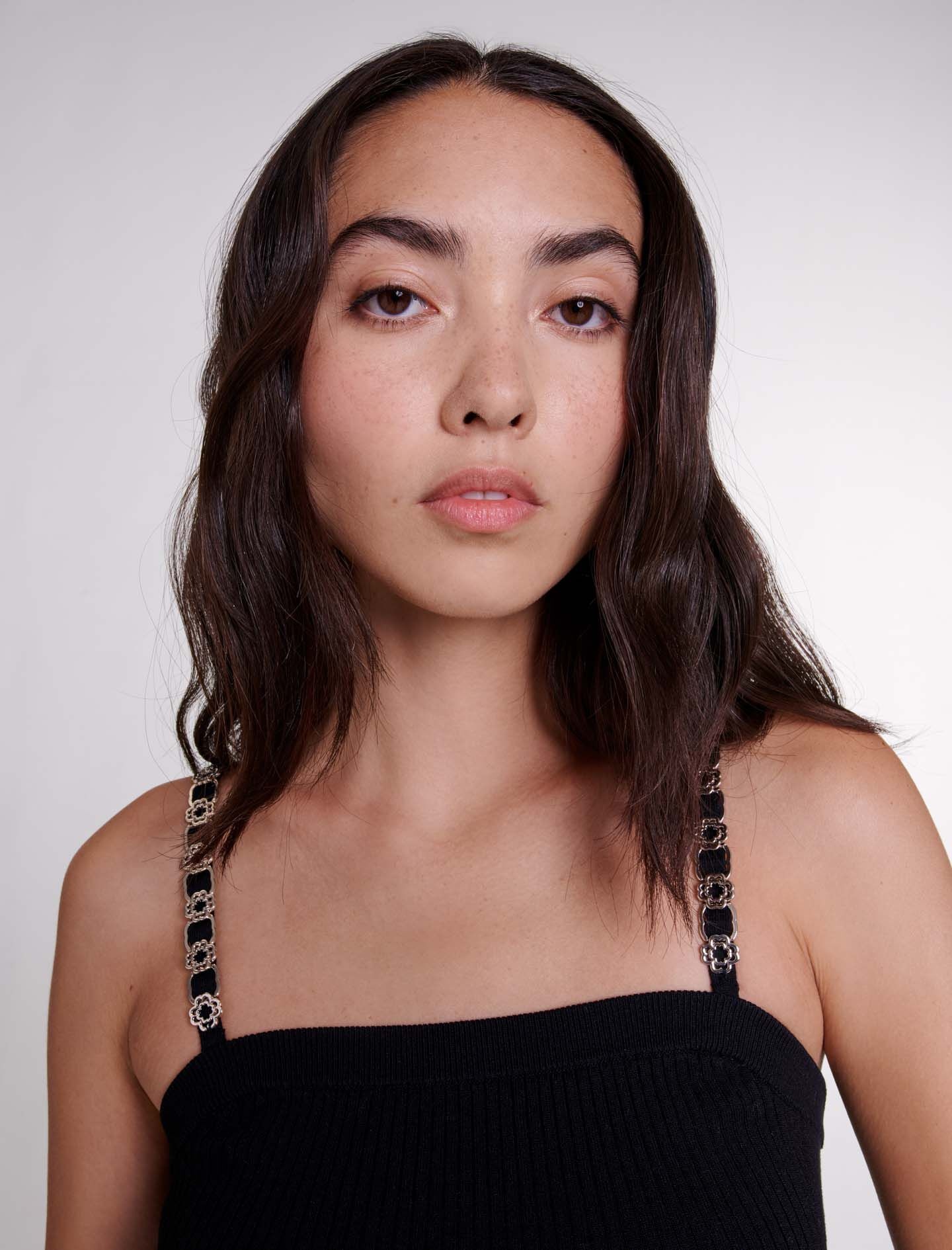 Crop top with removable straps - 6