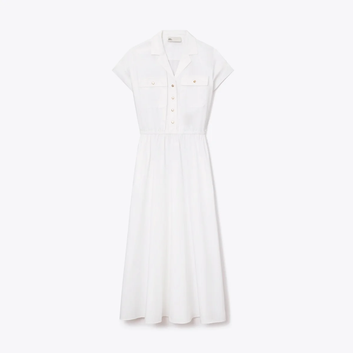 Cotton Poplin Shirtdress - 1