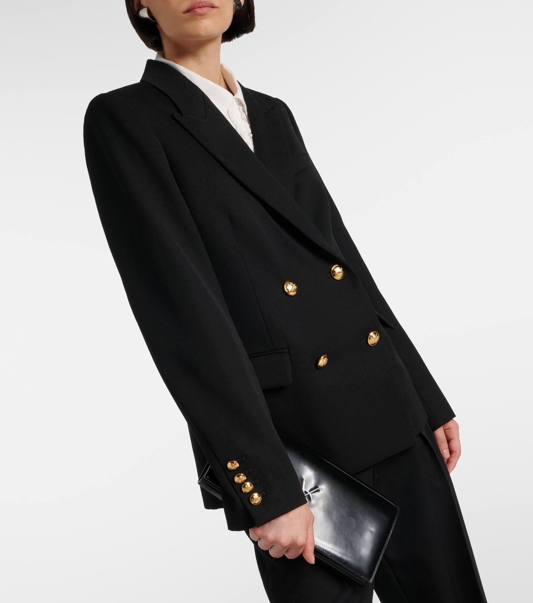 Veda wool double-breasted jacket - 6