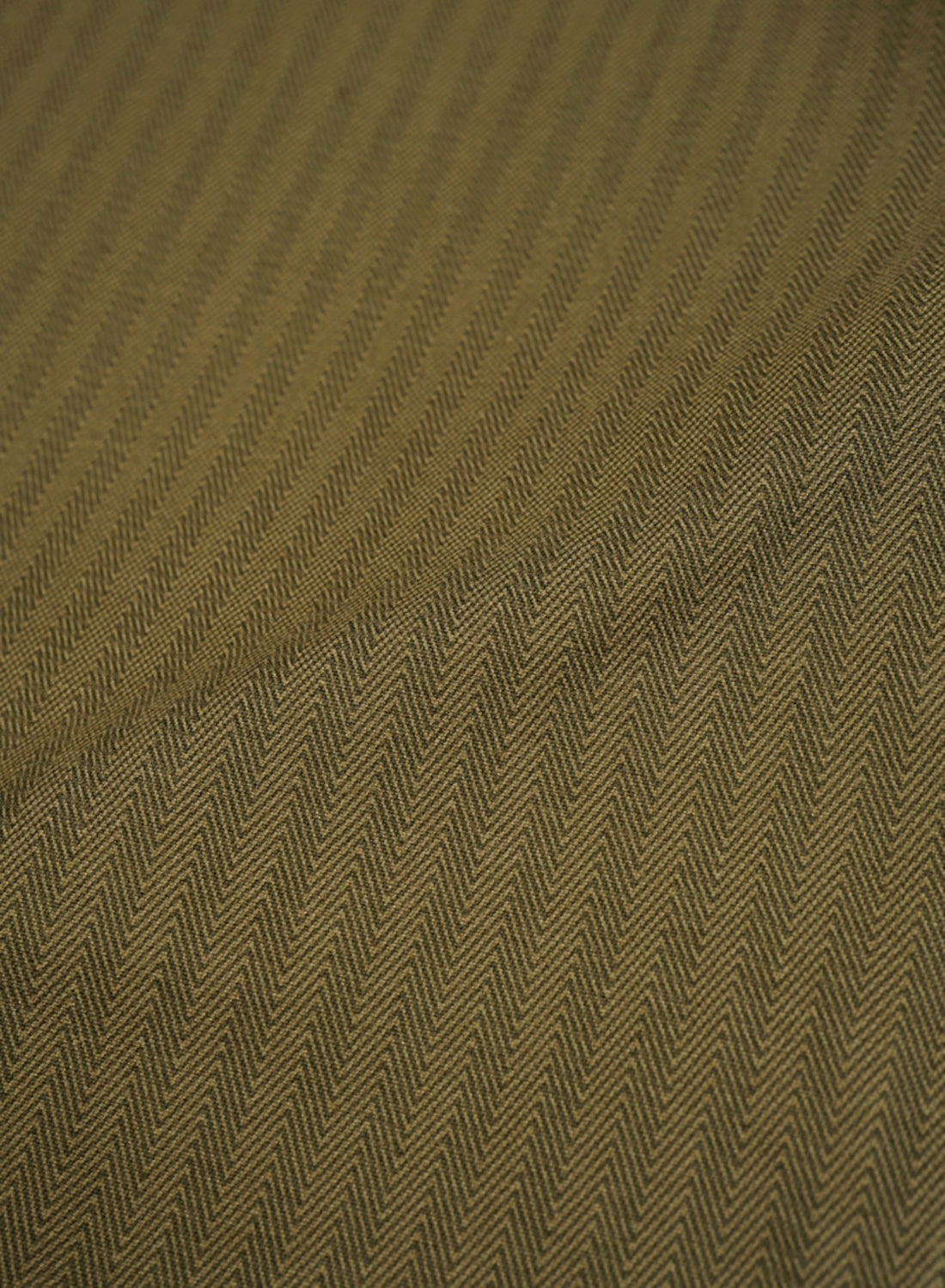 British Army Pant Nano Pigment Herringbone Twill in Green - 9