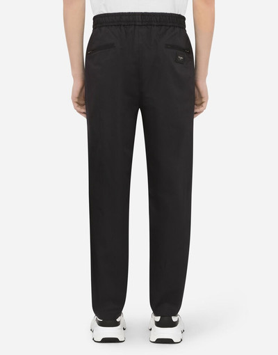 Dolce & Gabbana Stretch cotton jogging pants outlook