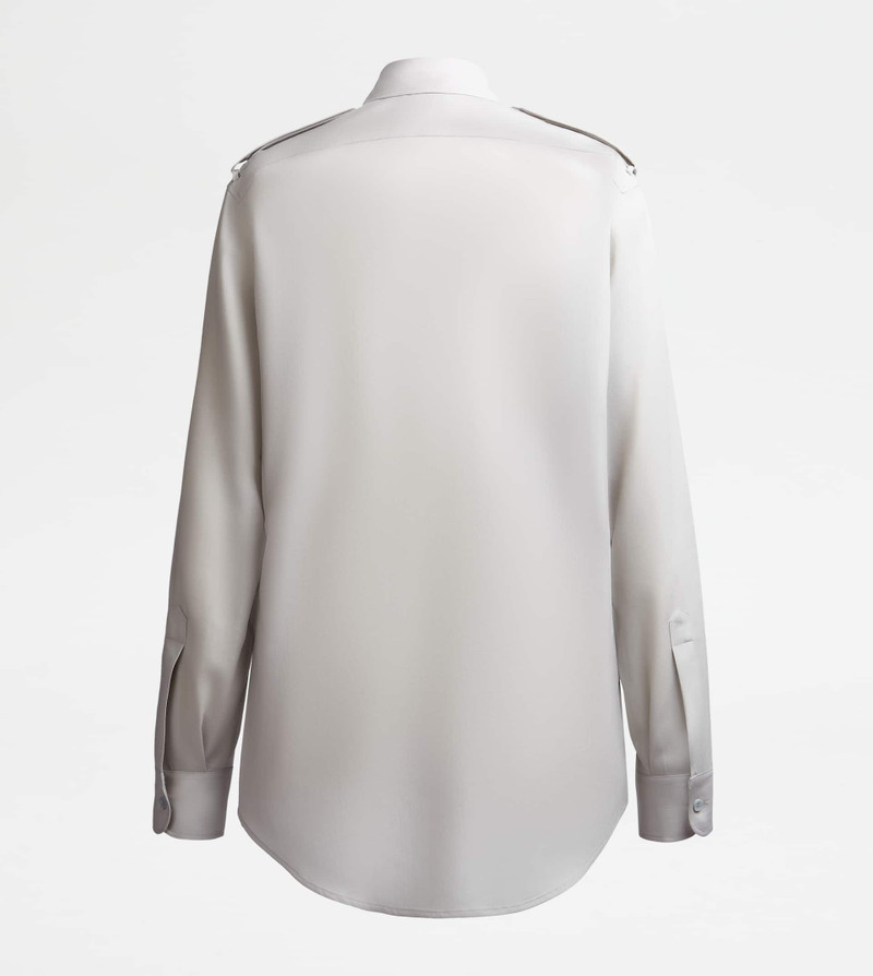 Tod's SHIRT IN WOOL - BEIGE outlook