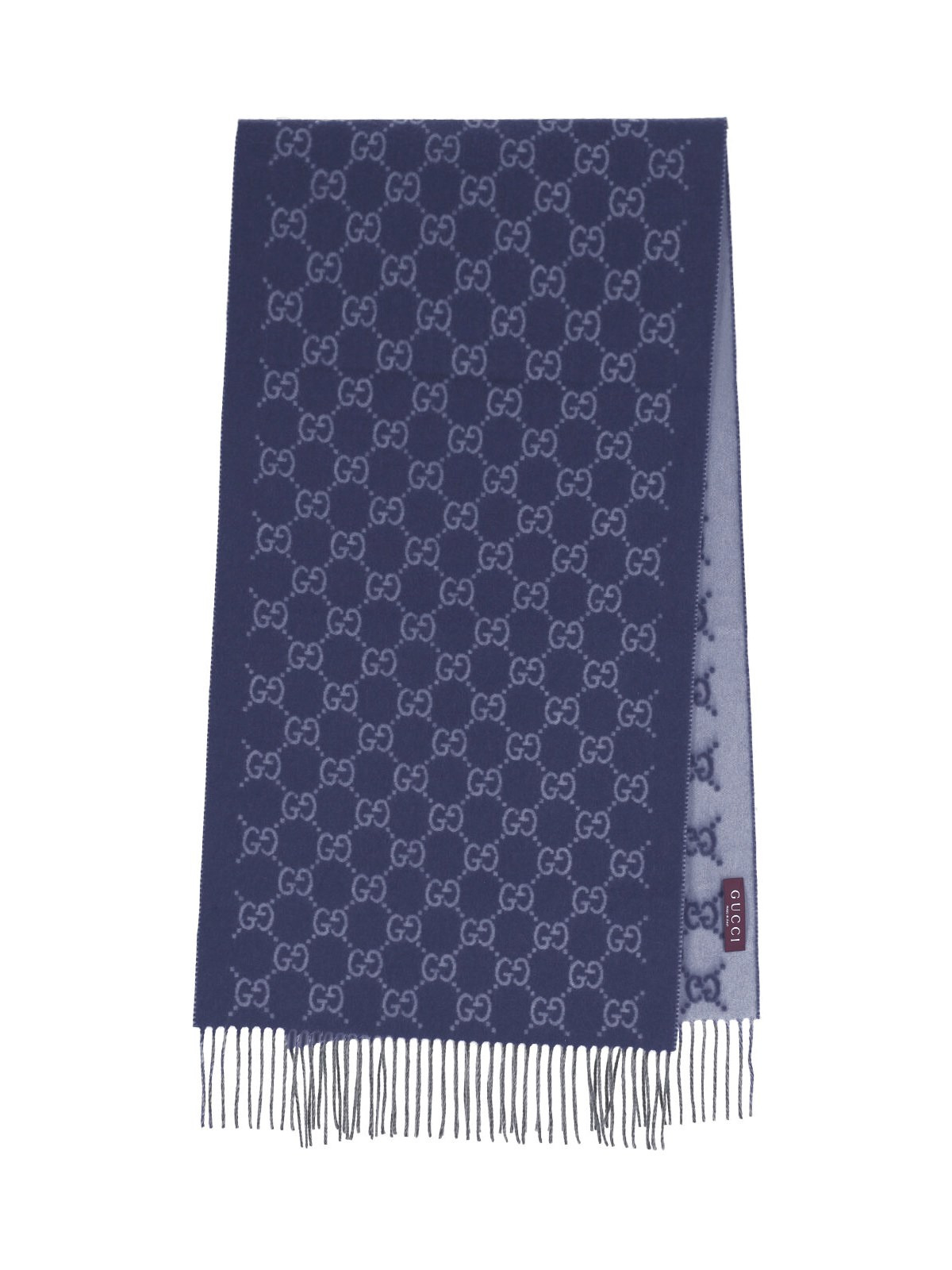 'GG' CASHMERE SCARF - 1