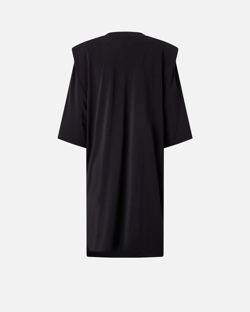 PINKO MINI DRESS WITH STRUCTURED SHOULDERS AND CHAIN outlook