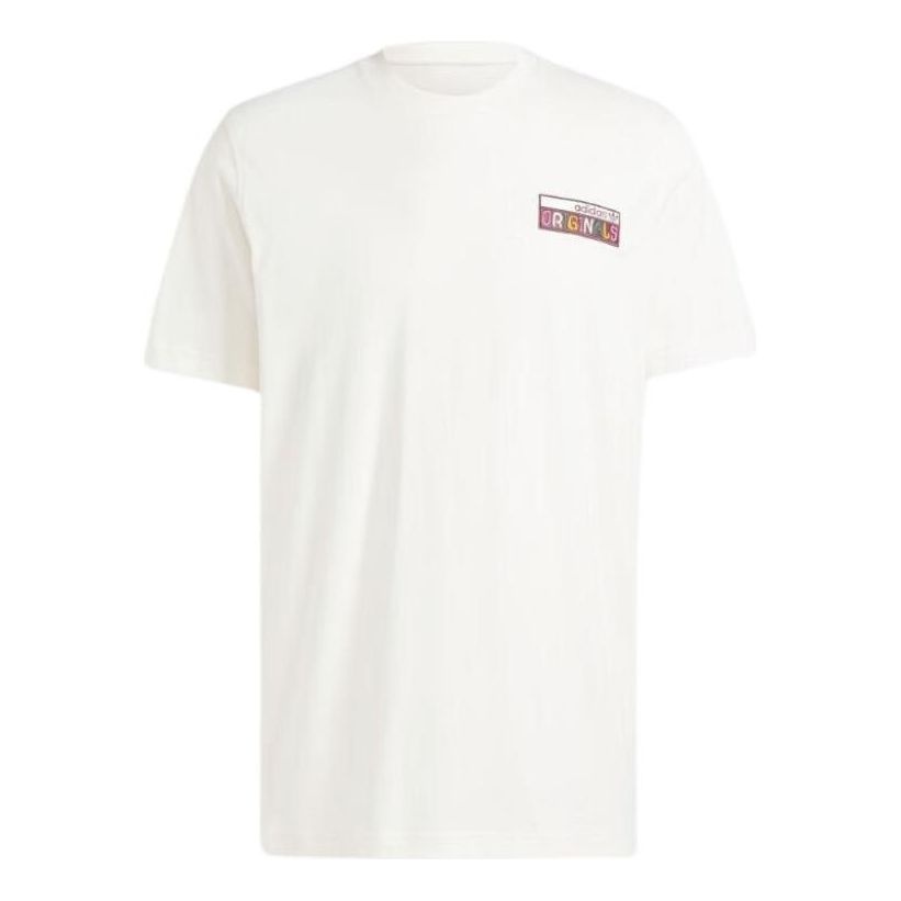 adidas 80s Premium Graphic T-shirt Asia Sizing 'White' JC6536 - 1