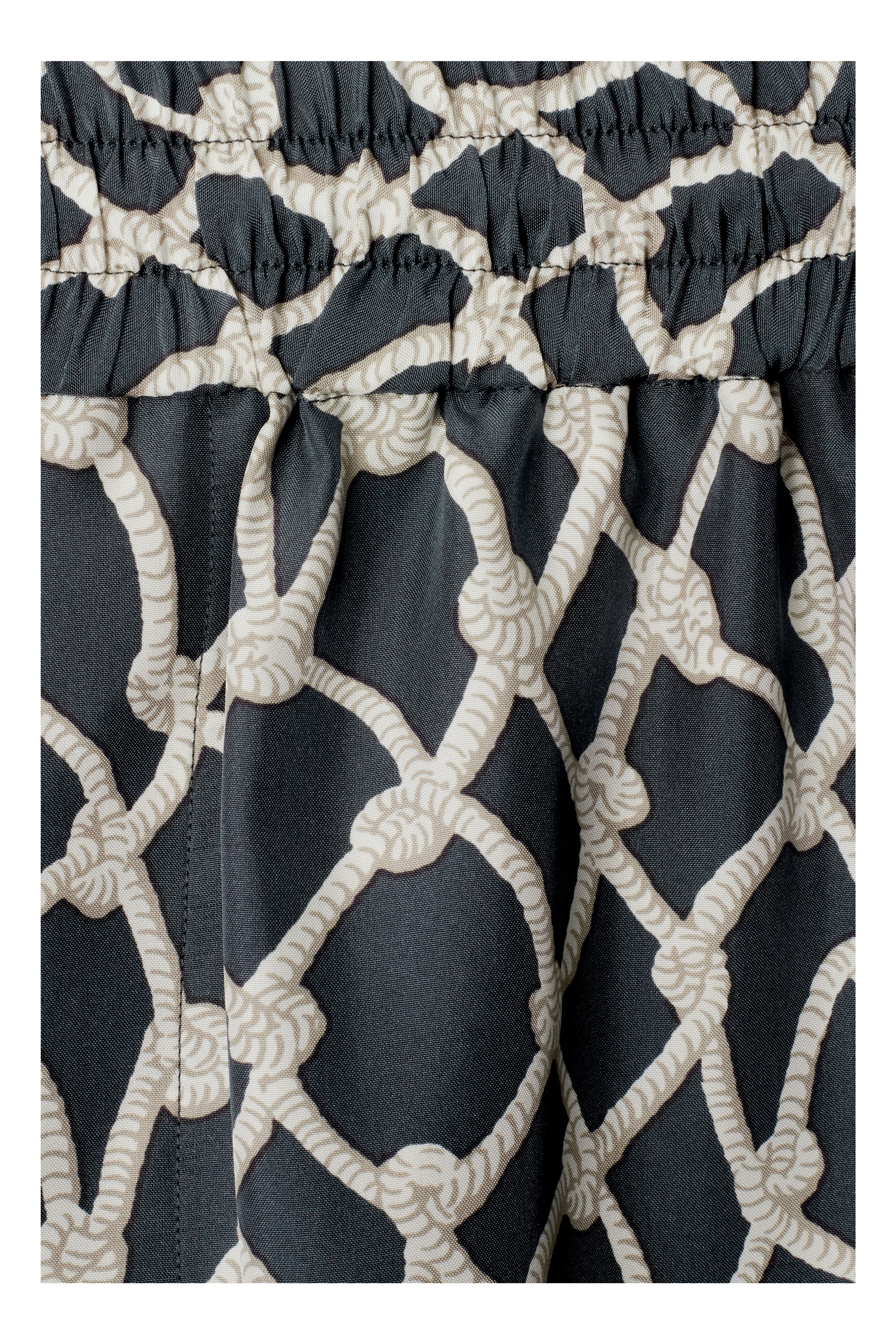burberry Knot Silk Shorts in Magnet at Nordstrom - 5