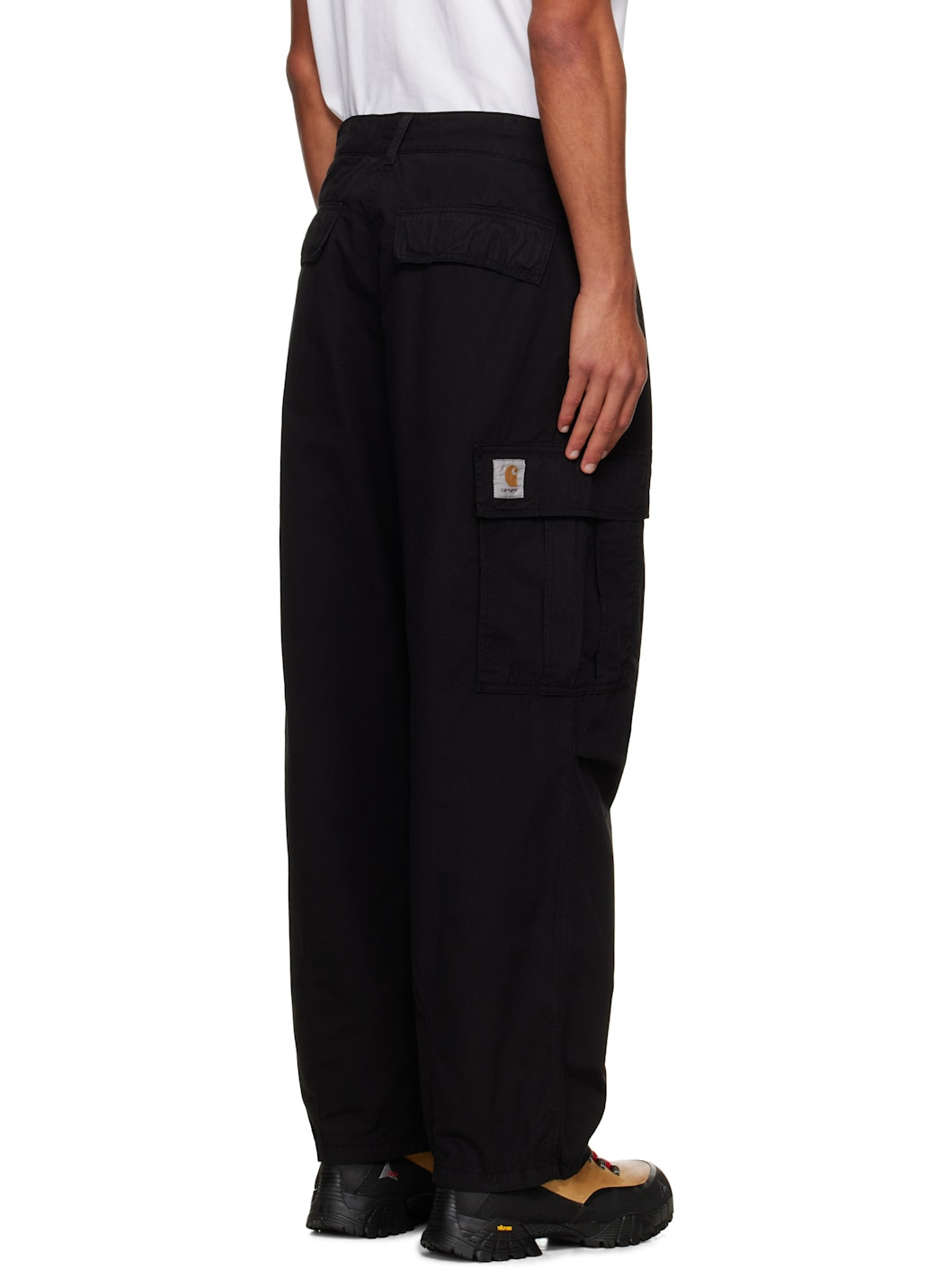 Black Cole Cargo Pants - 3
