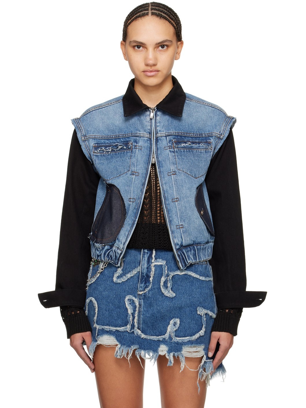 Blue Jamie Denim Jacket - 1