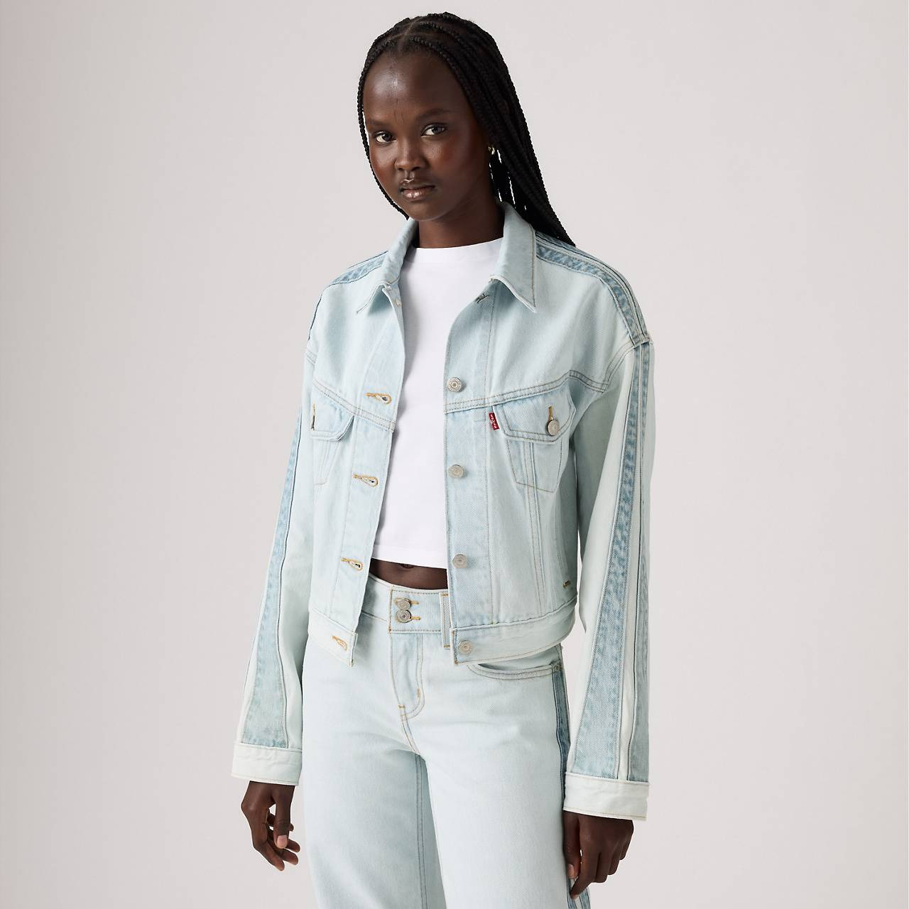 SHRUNKEN '90S TRUCKER JACKET - 3