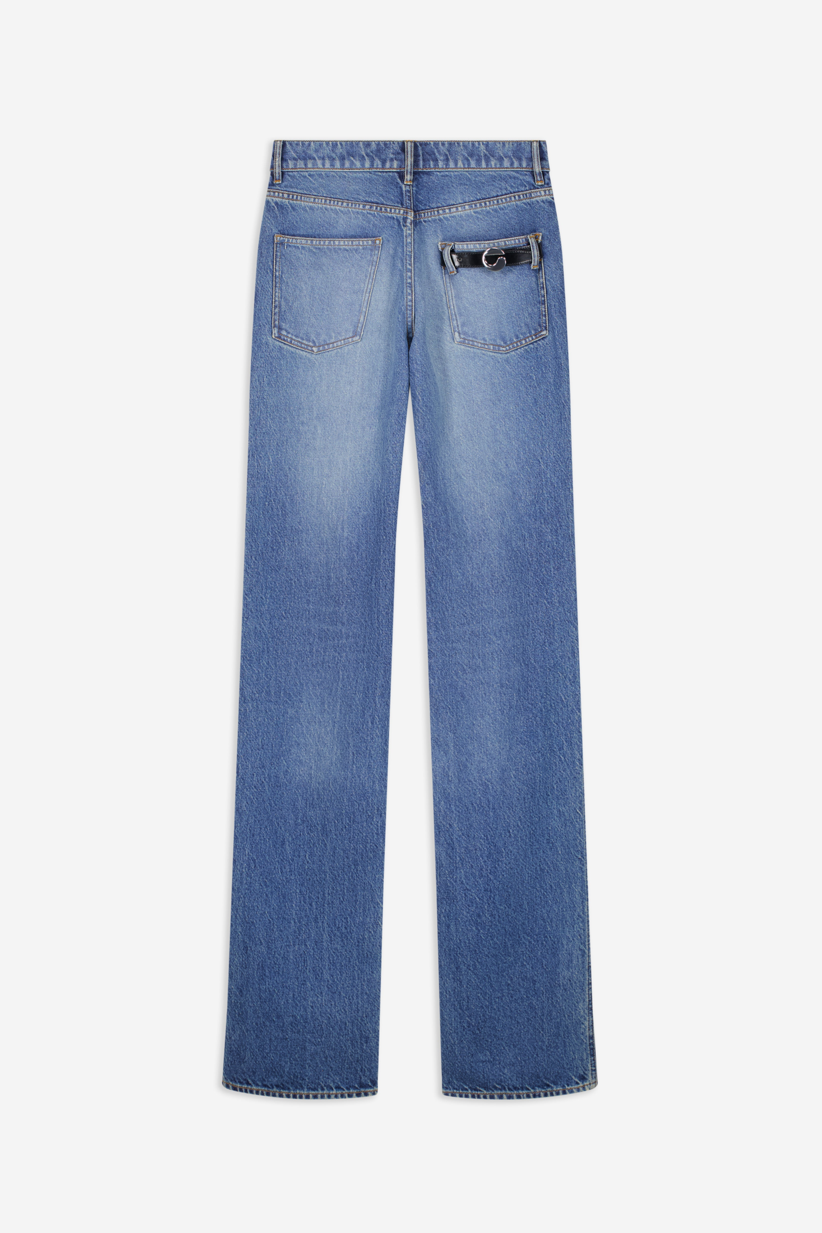 Denim Boyfriend Pants - 2