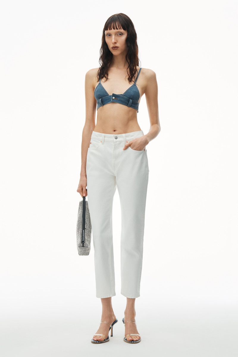 Alexander Wang OG HIGH-RISE STOVEPIPE JEAN IN DENIM outlook