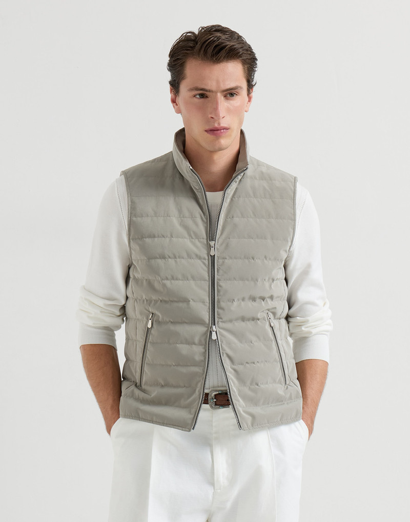 Bonded nylon down vest 2