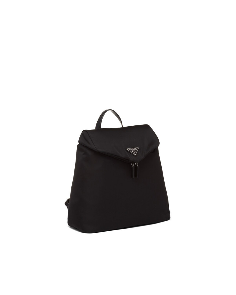 Prada Re-Nylon and leather backpack outlook