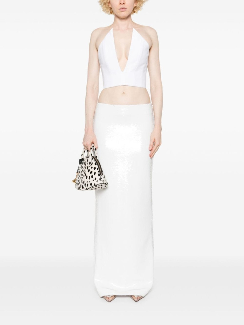 MÔNOT spiky corset crop top outlook