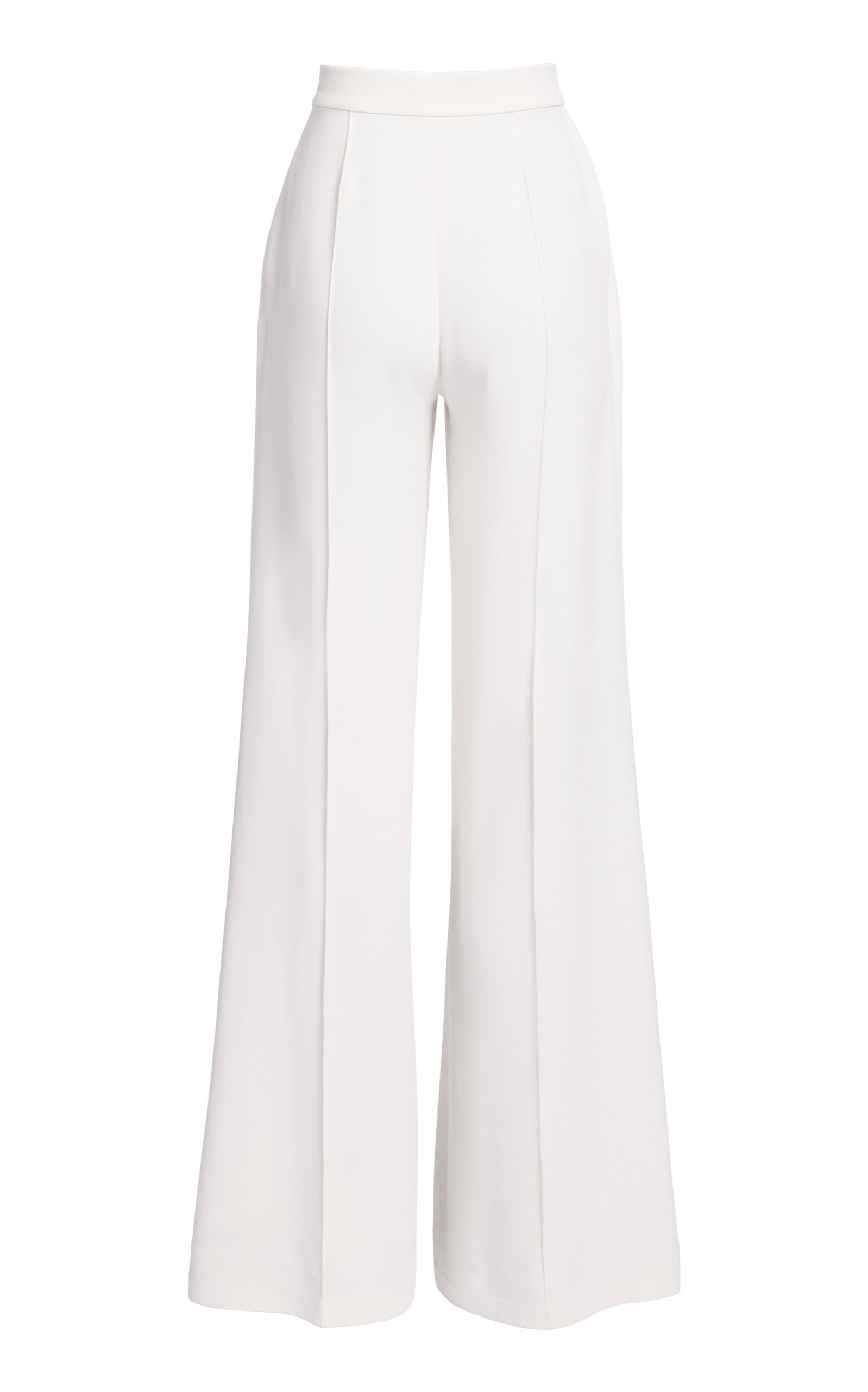 Cady Wide-Leg Pants white - 3